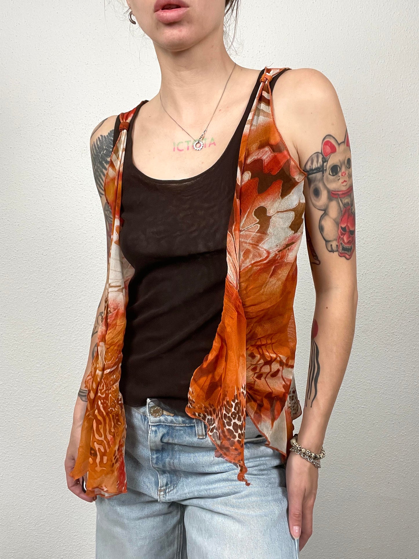 Vintage 90s fiorichiari top