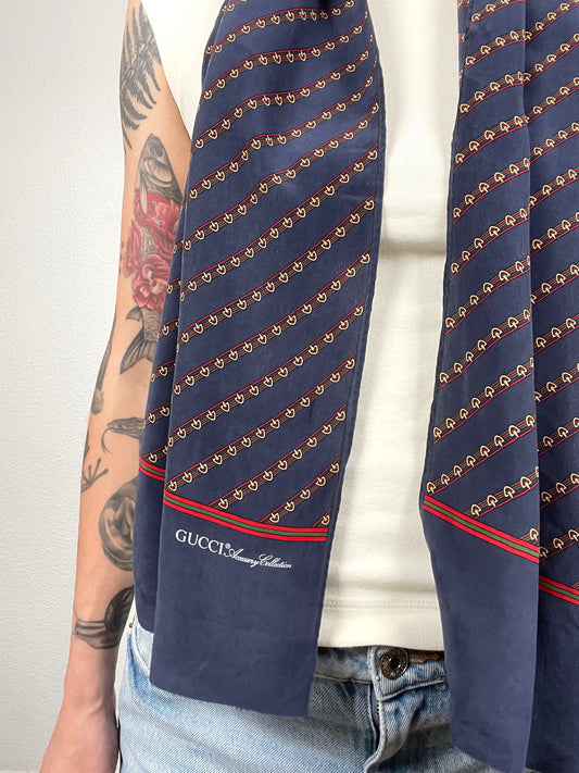 Vintage Gucci Silk Scarf