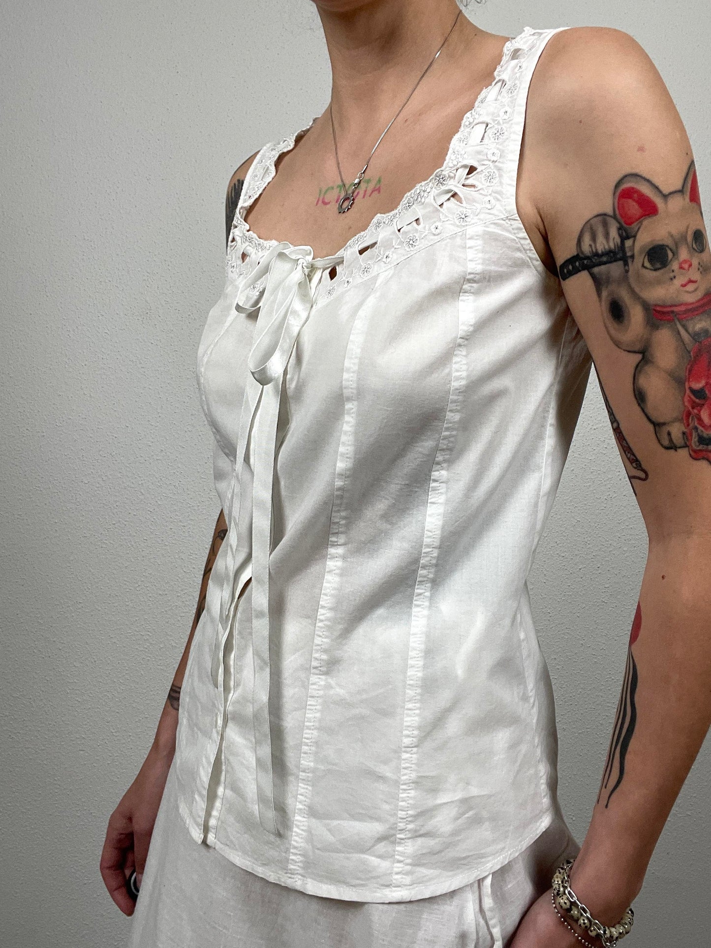 Vintage 90s Basic Line Cami