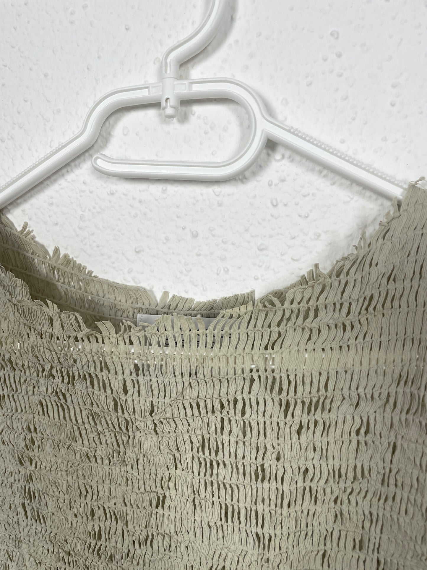 Vintage Eva Lacres Taupe Top