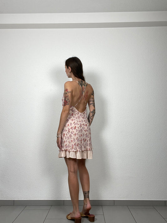 Vintage Blunauta Silk Slip Dress Y2K