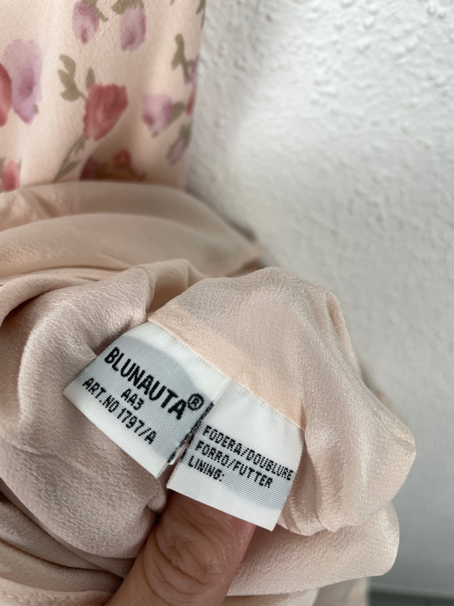 Vintage Blunauta Silk Slip Dress Y2K