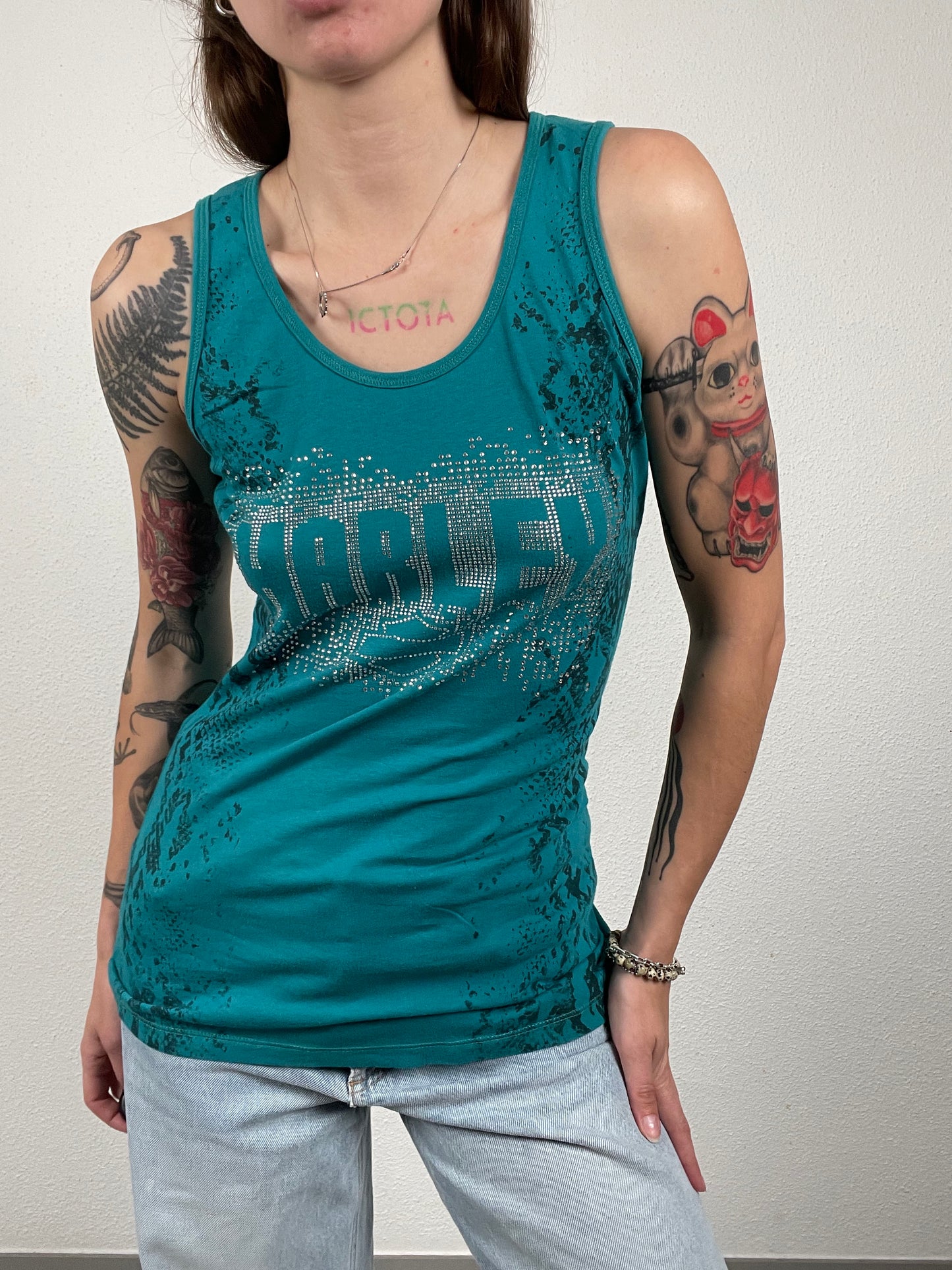 Y2K Harley-Davidson Graphic Tank Top