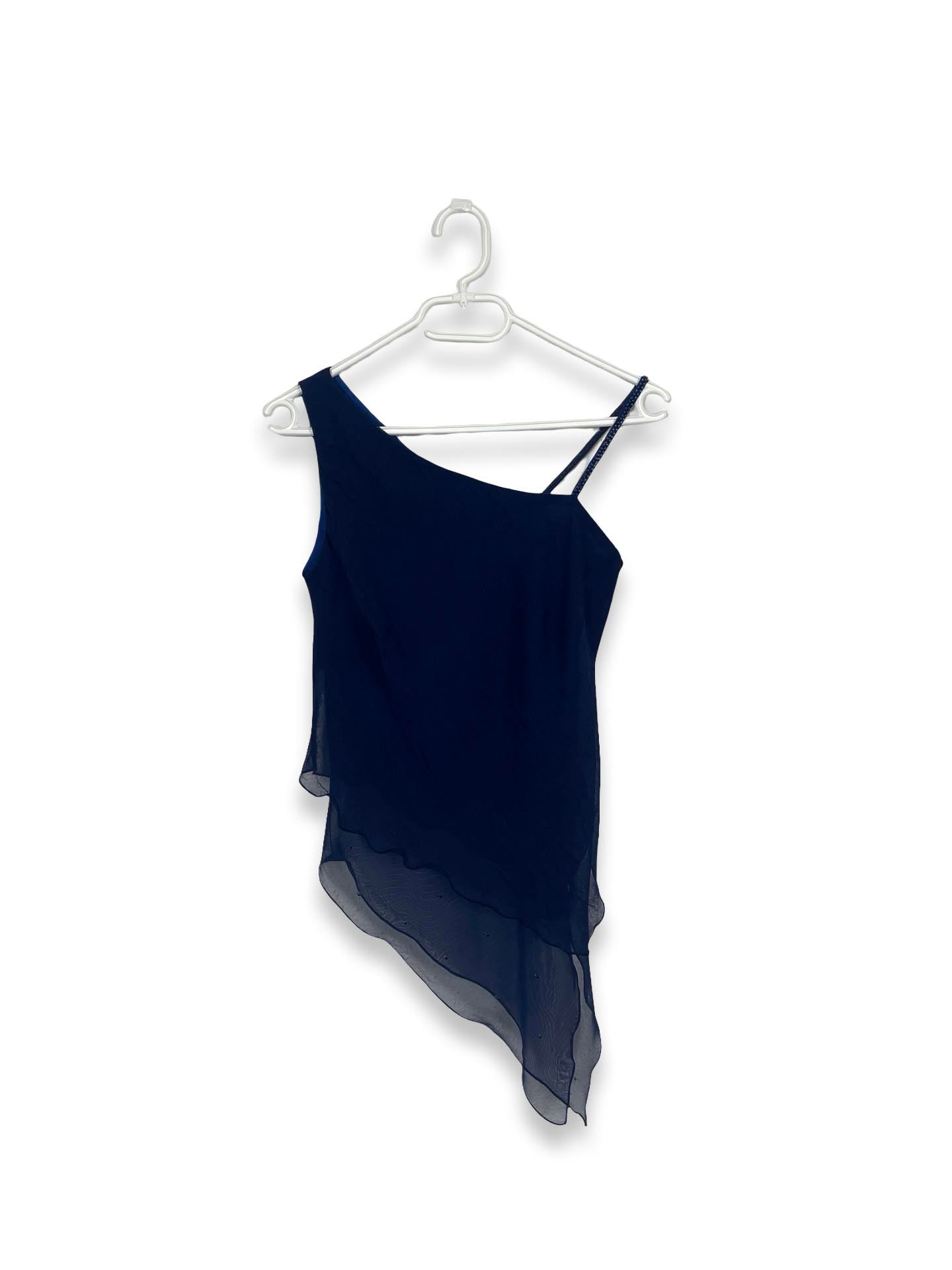 Vintage Y2K navy top
