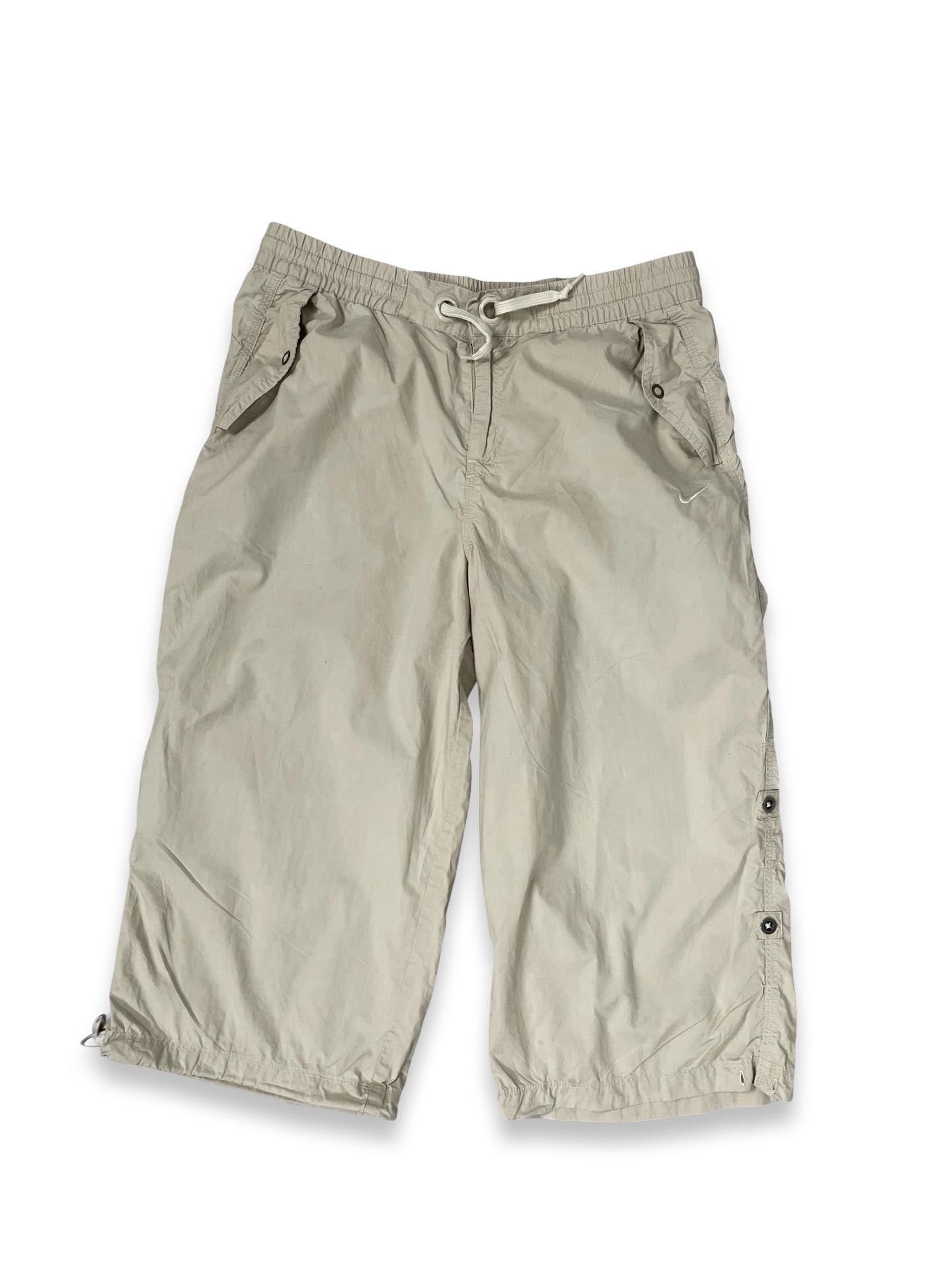 Nike Y2K beige capri pants