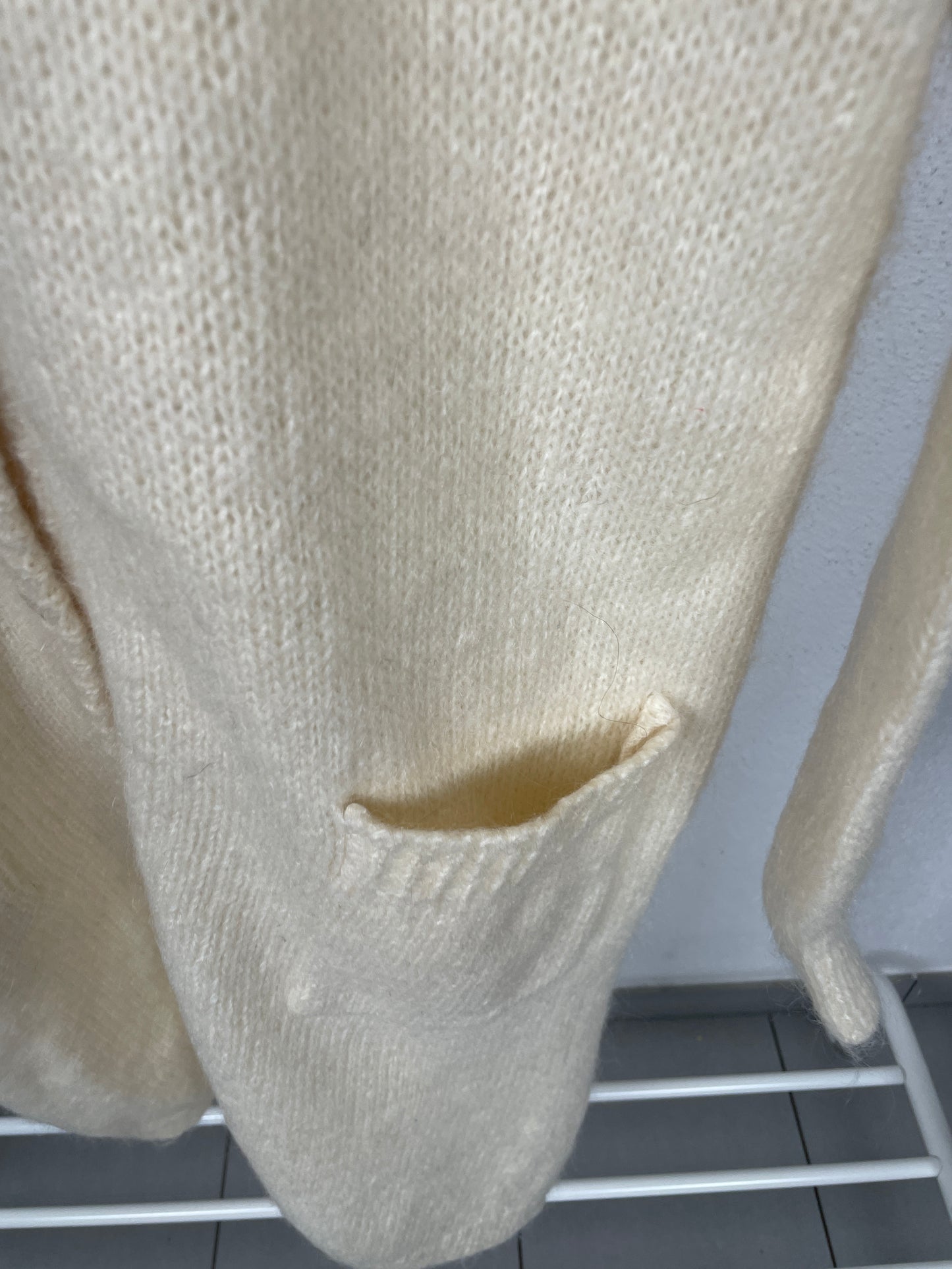 Vintage Benetton Mohair Cardigan Coat – Size M