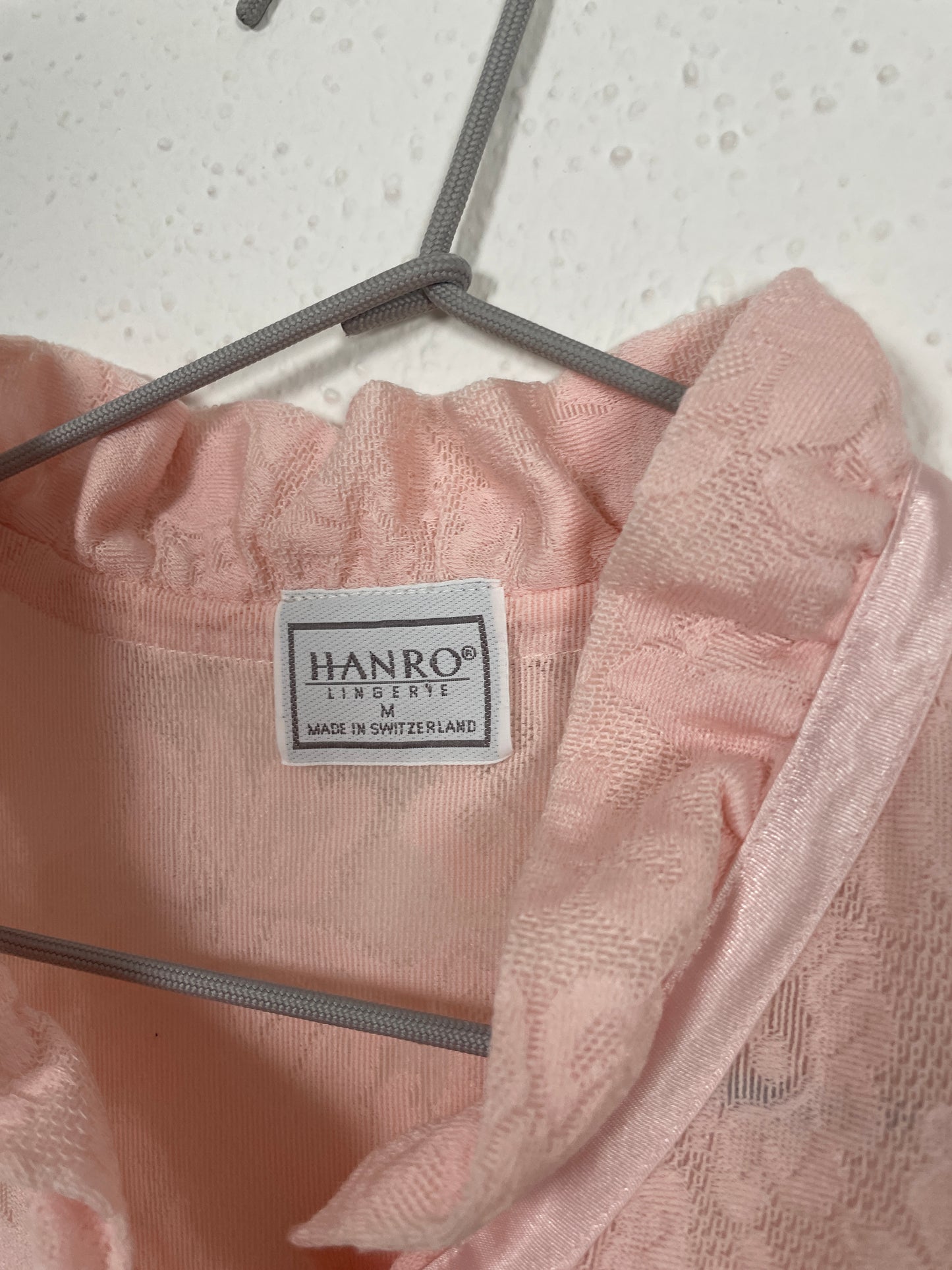 Vintage Hanro Pink Lace Nightgown – Size M