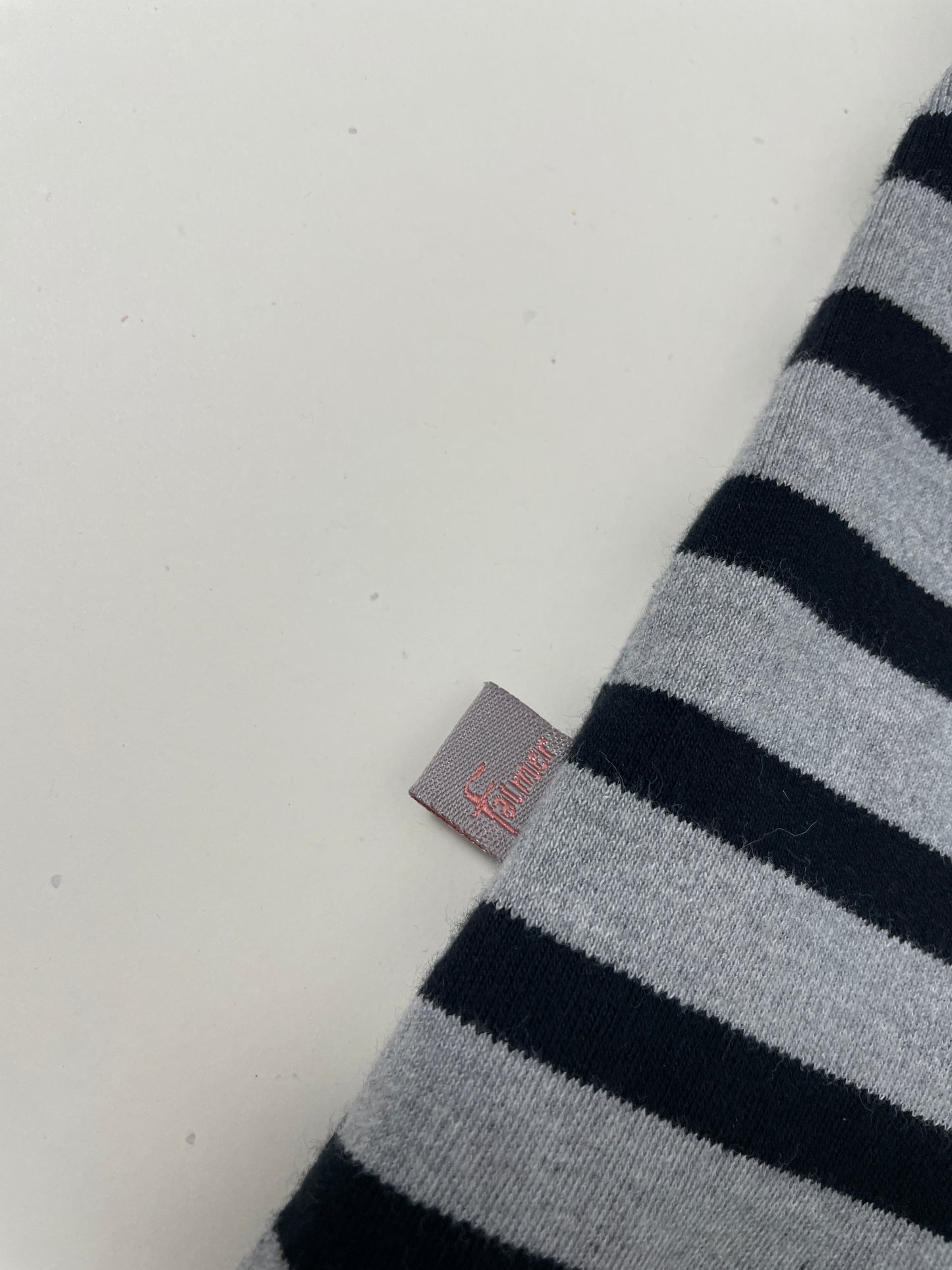 Vintage Y2K striped asymmetric top