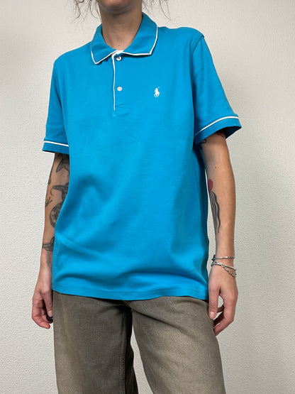 Vintage blue Ralph Lauren polo shirt