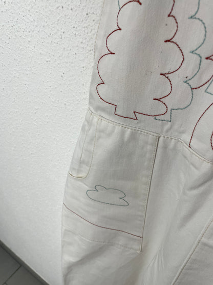 Vintage 70s Embroidered Jumpsuit