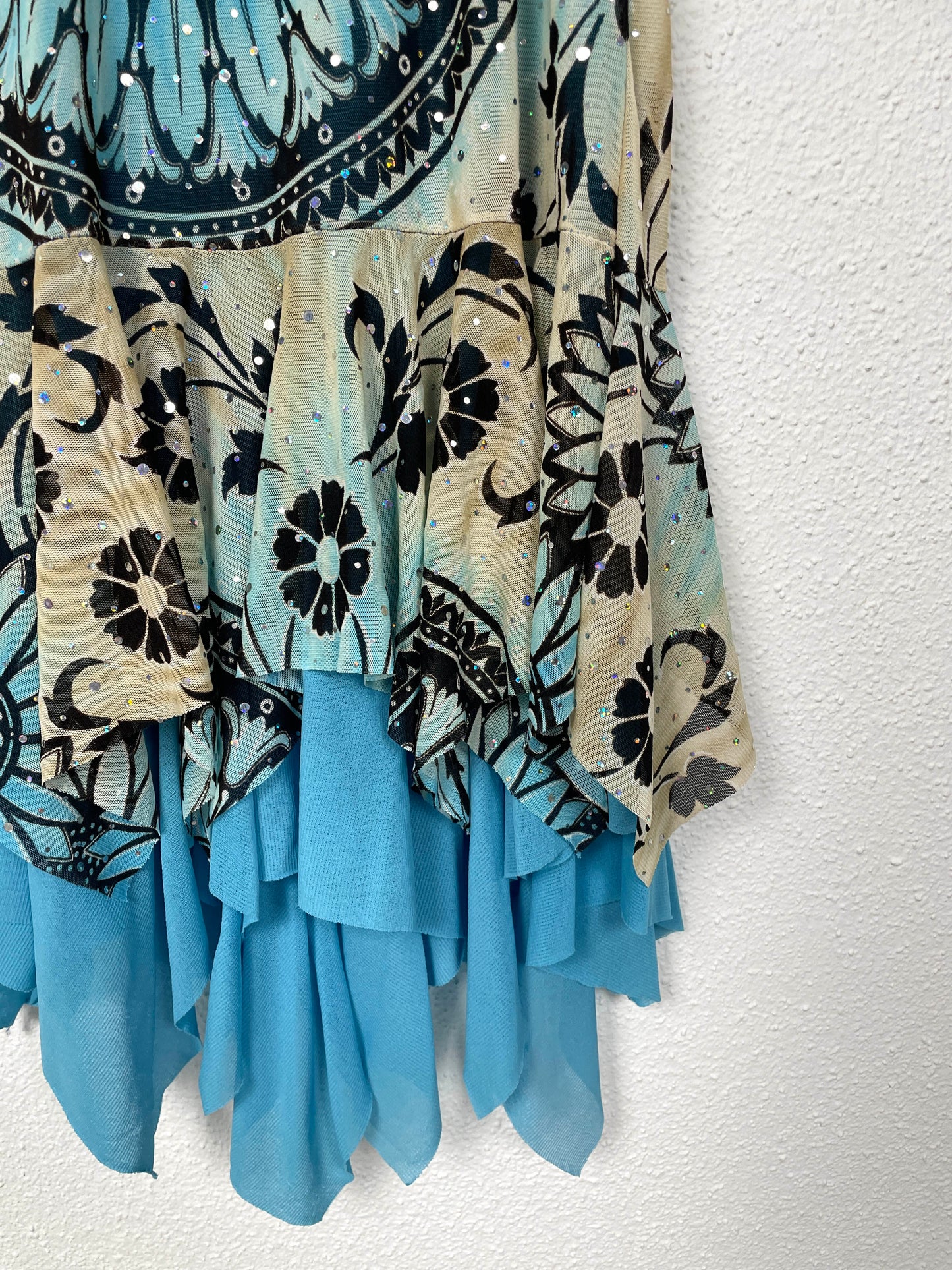 Vintage Tie-Front Dress (Early 2000s)