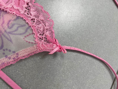 Vintage Sheer Pink Lace Cami Top
