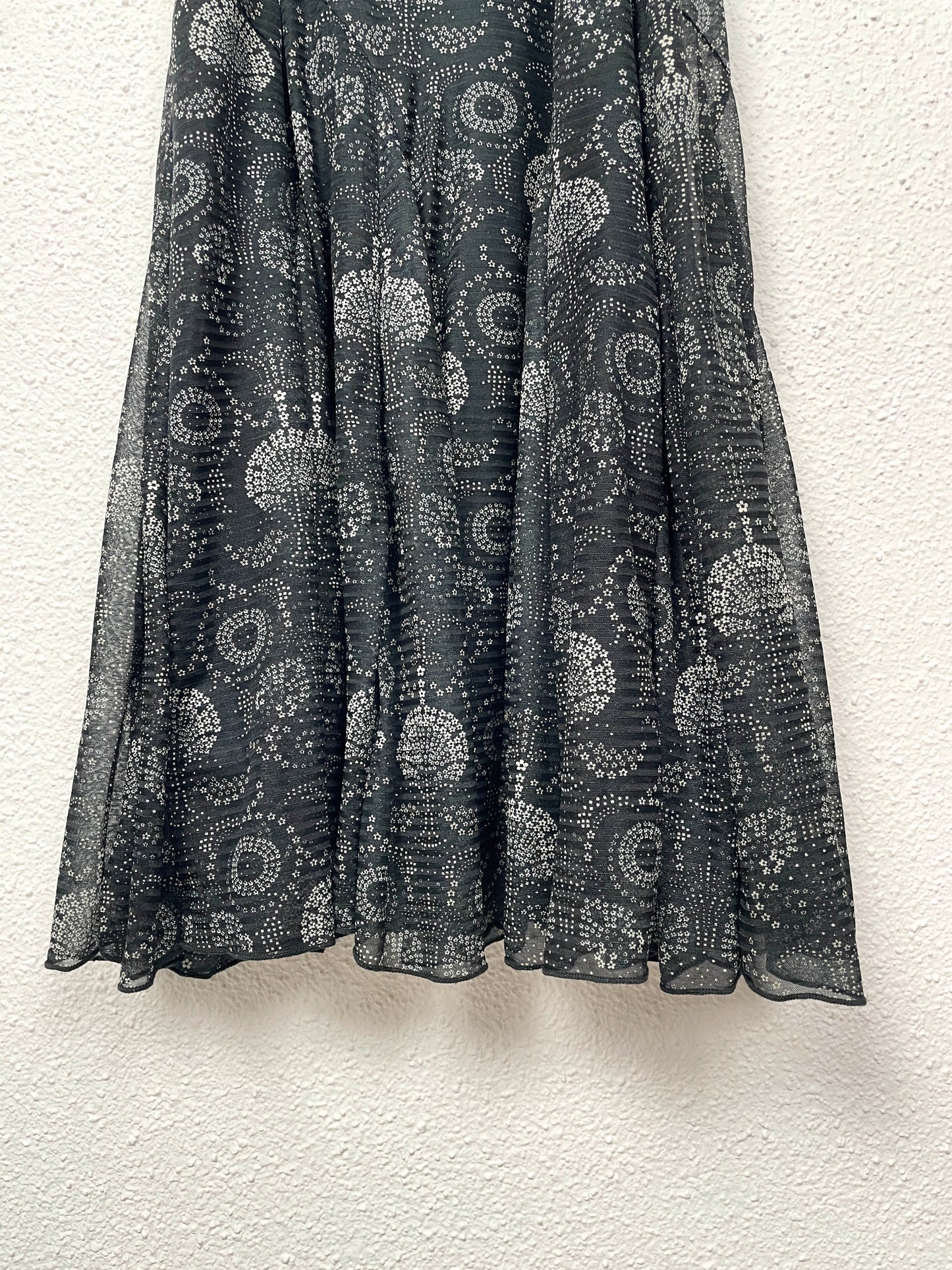 Kookai Vintage Mesh Floral Dress (00s)
