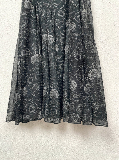 Kookai Vintage Mesh Floral Dress (00s)