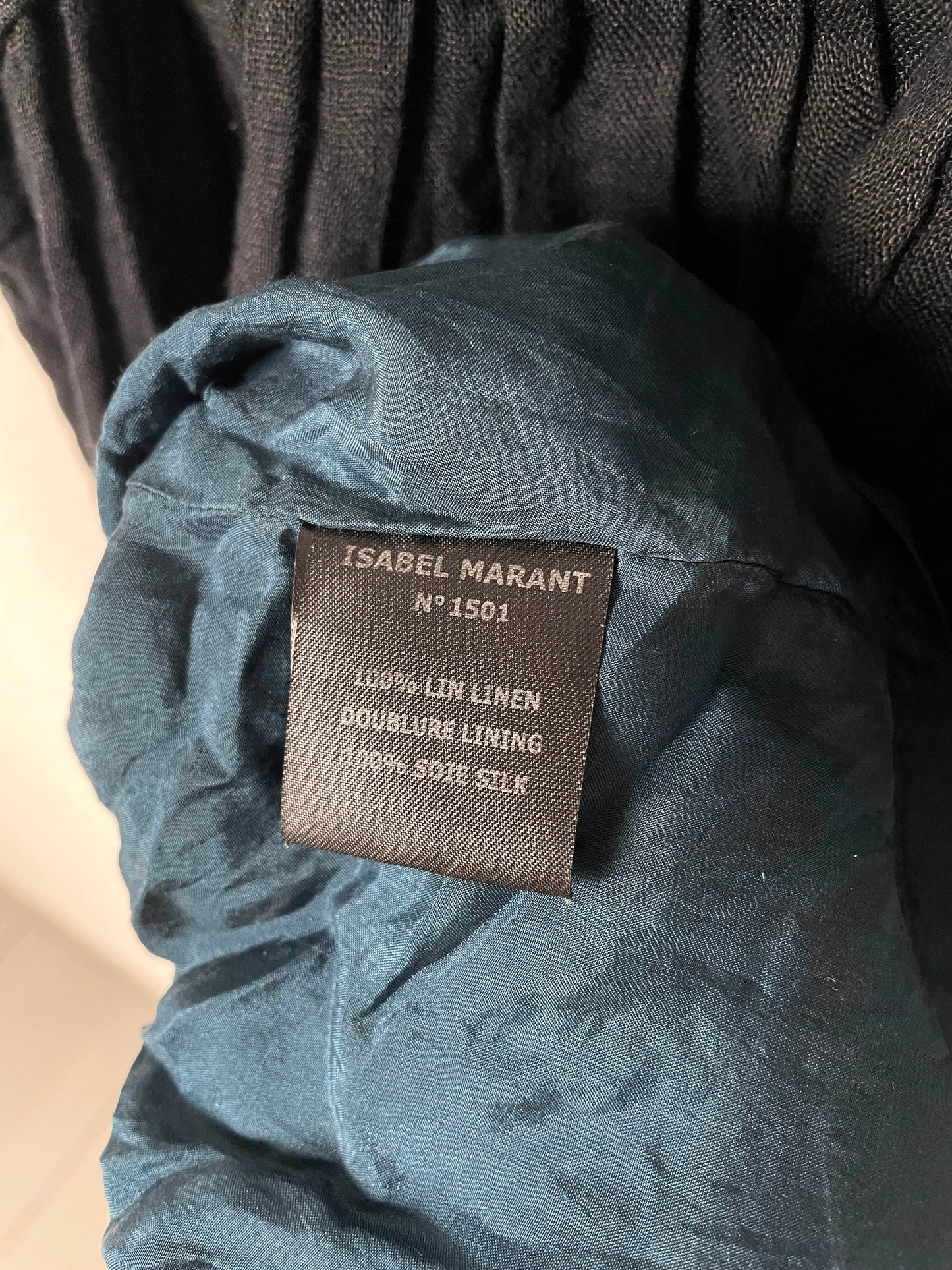 Isabel Marant Etoile Black Linen Dress