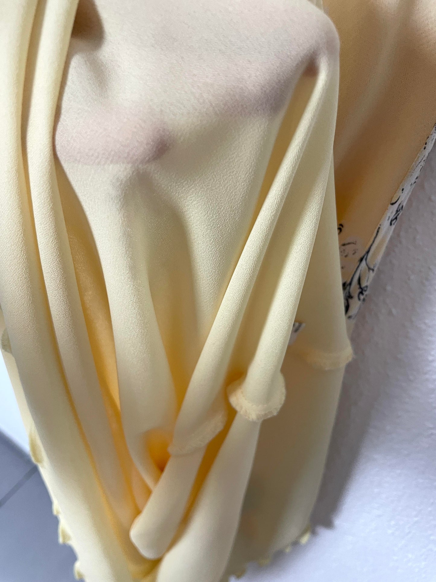 Karida Vintage yellow Floral Dress
