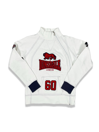 Vintage early 2000s Lonsdale London zip sweatshirt