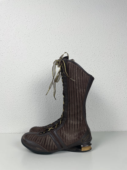 Vintage 2007 Nike Shox Superstar High Lace-Up Boots – Y2K