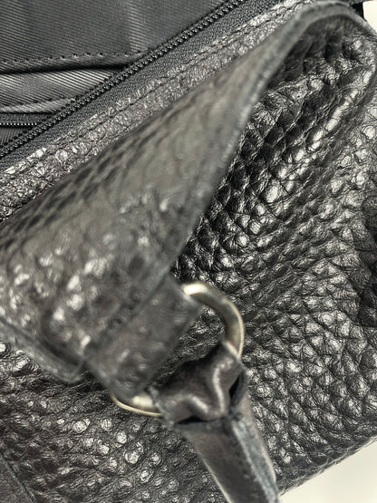 Vintage Y2K Black Leather Bag - 2000s