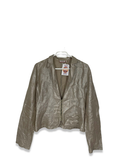 Vintage Max & Co. Shiny Linen Blouse