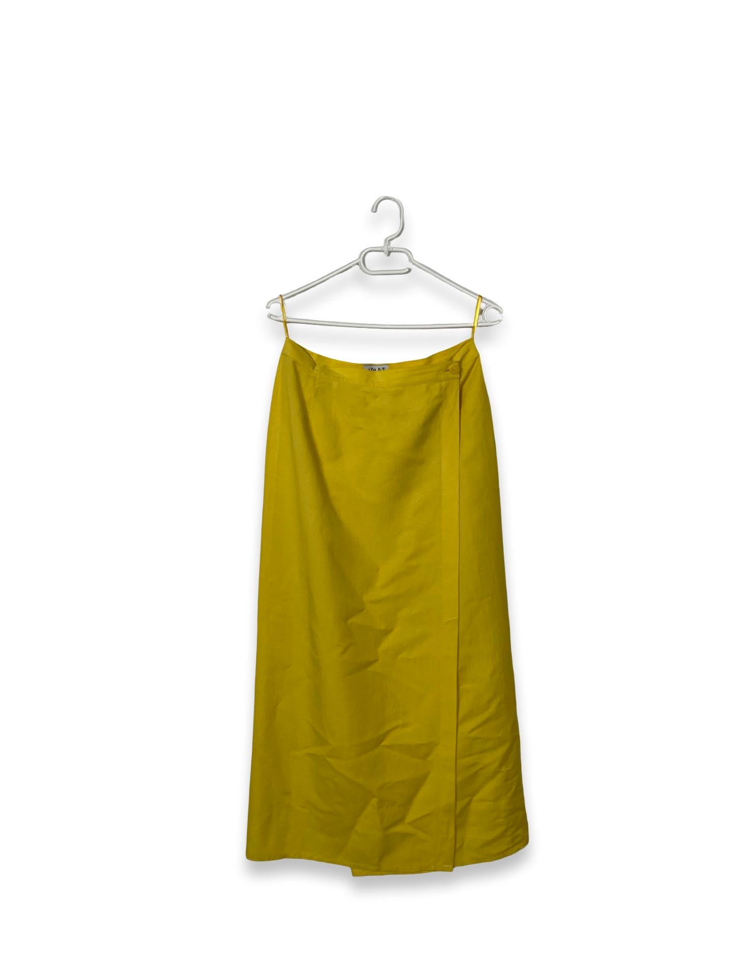 Vintage yellow Maxi Skirt