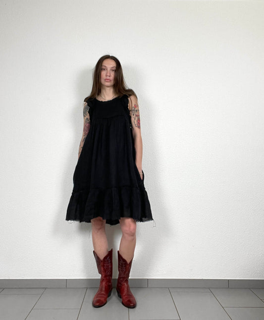 Isabel Marant Etoile Black Linen Dress