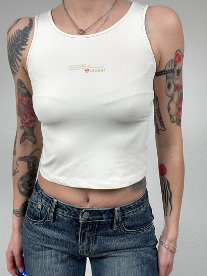 Vintage Diesel Logo Tank Top