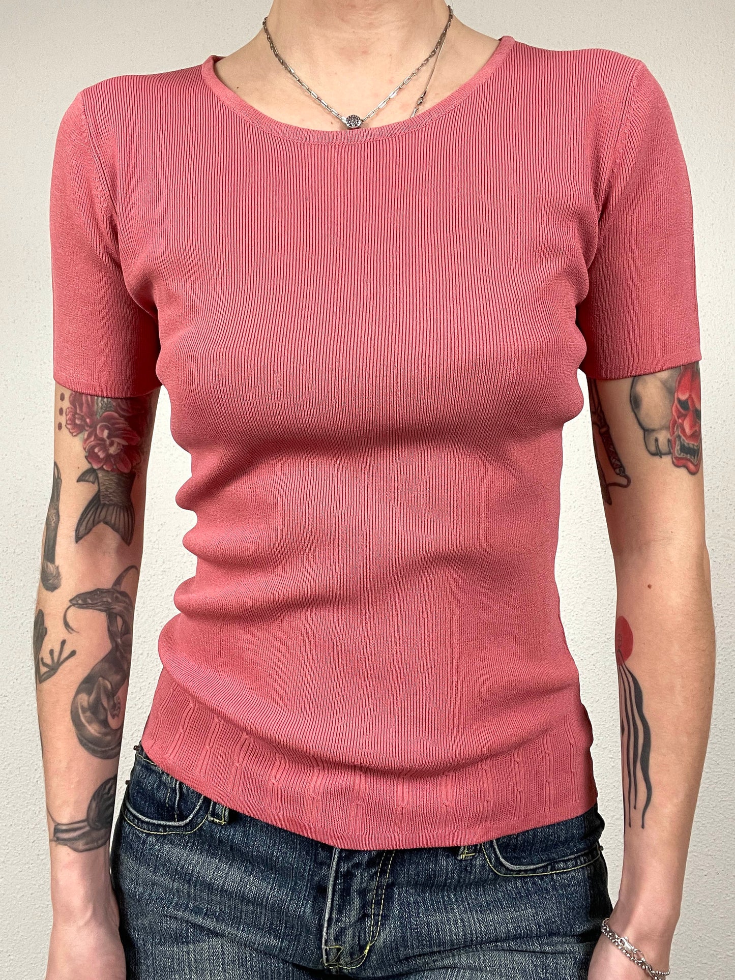 Vintage Versace Jeans Couture Ribbed T-Shirt
