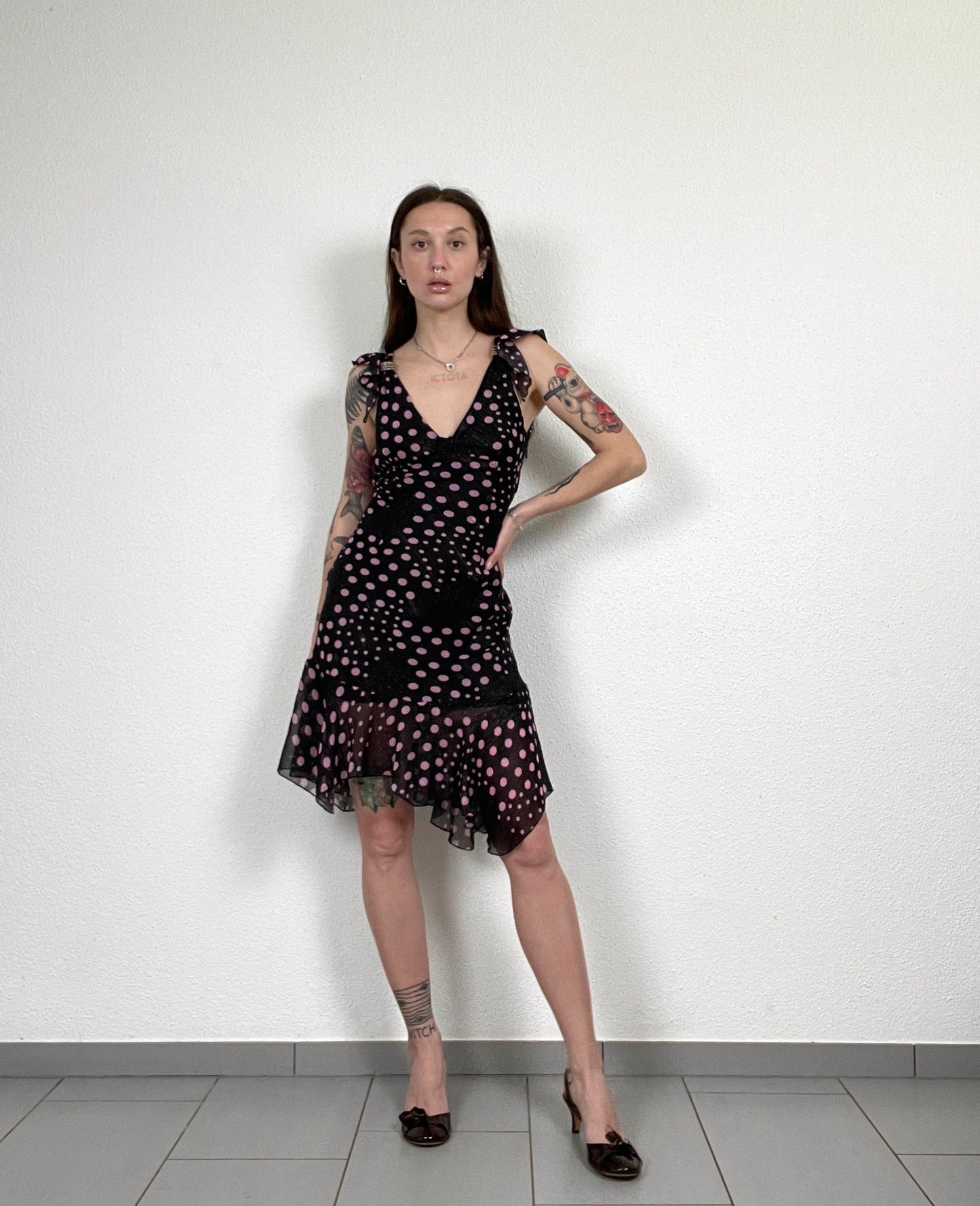 Vintage Polka Dot Dress