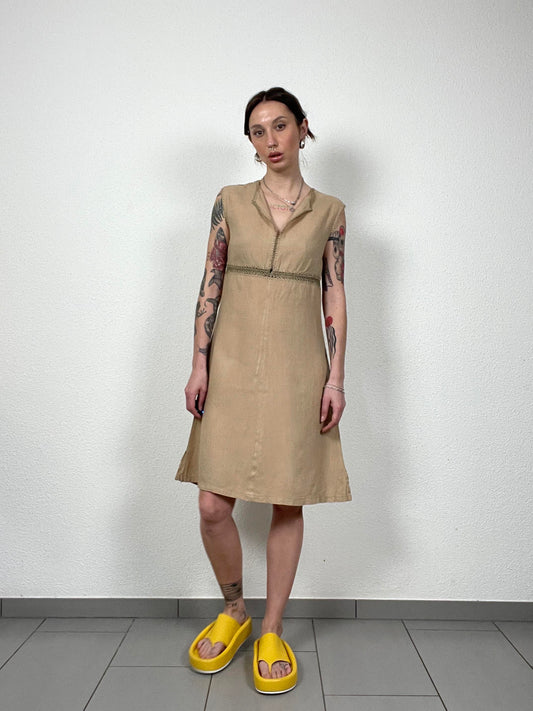 Max Mara Vintage Linen Dress