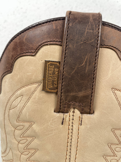 Brown Velverde del Camino cowboy boots