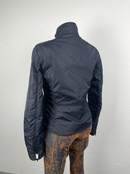 Y2K vintage MNG 72 black fitted utility jacket