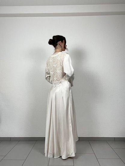 La Perla Vintage Silk Lace Dress