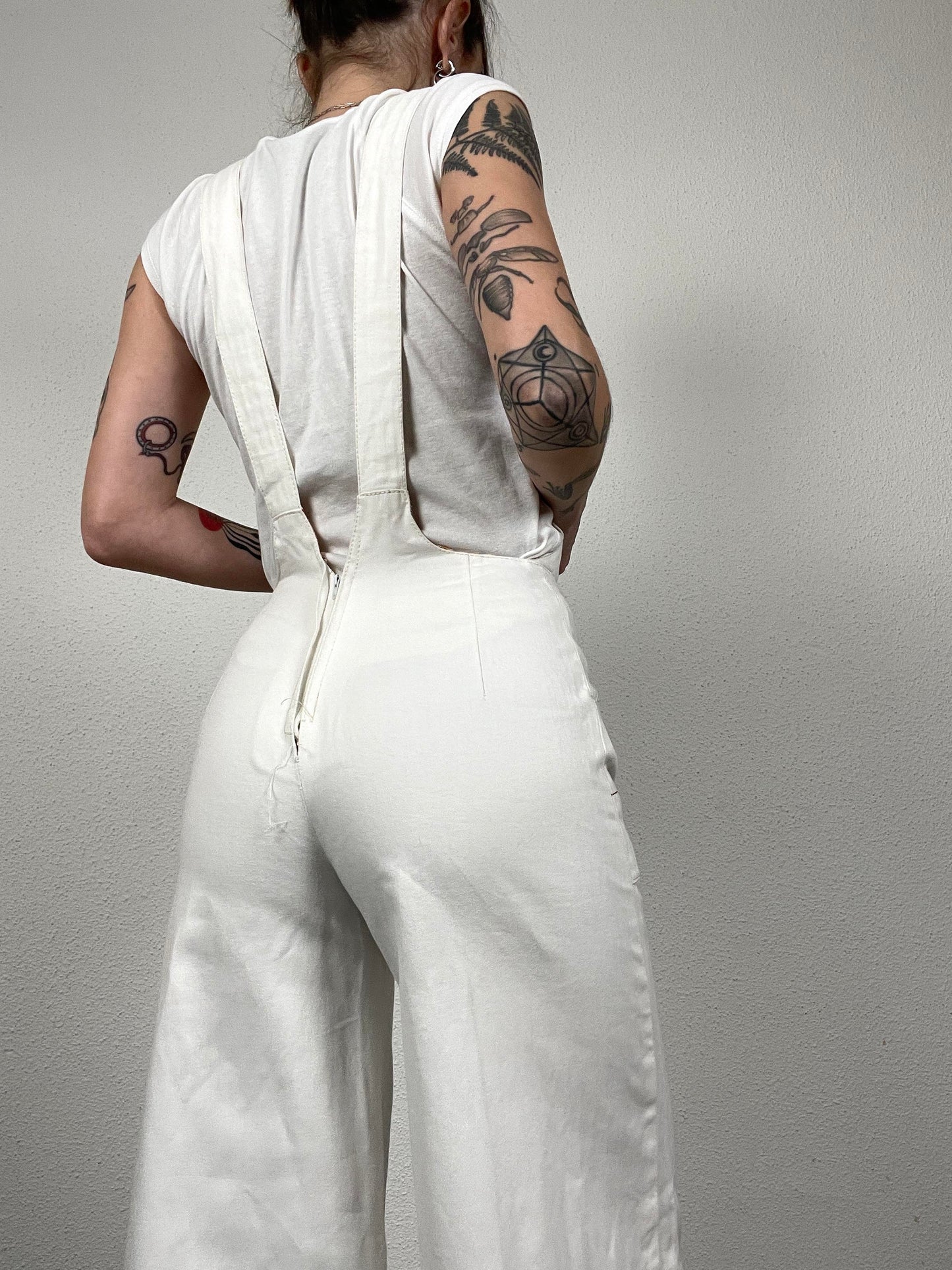 Vintage 70s Embroidered Jumpsuit