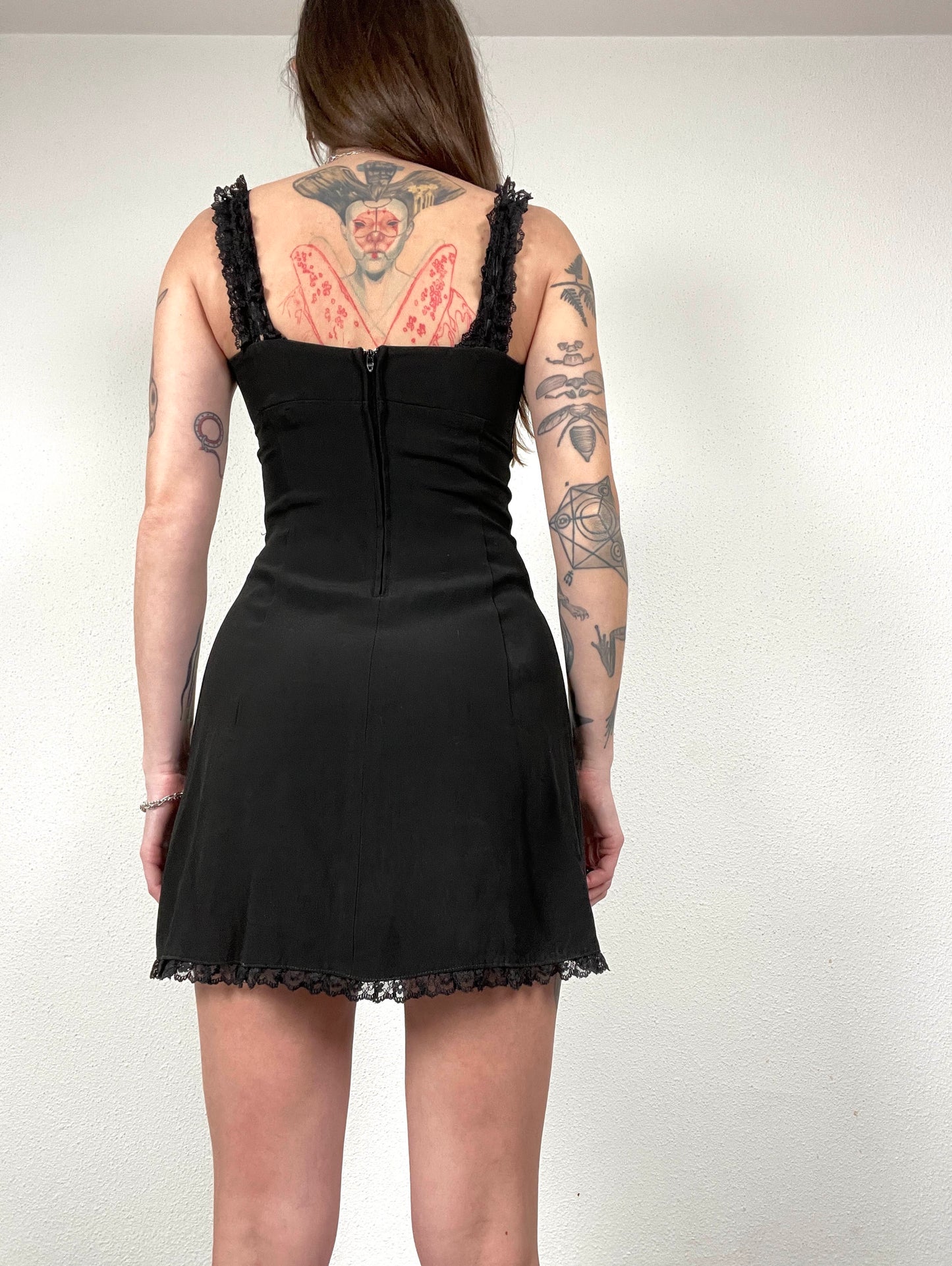 Chic vintage Italian mini dress