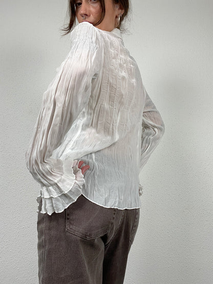 Vintage Y2K white blouse