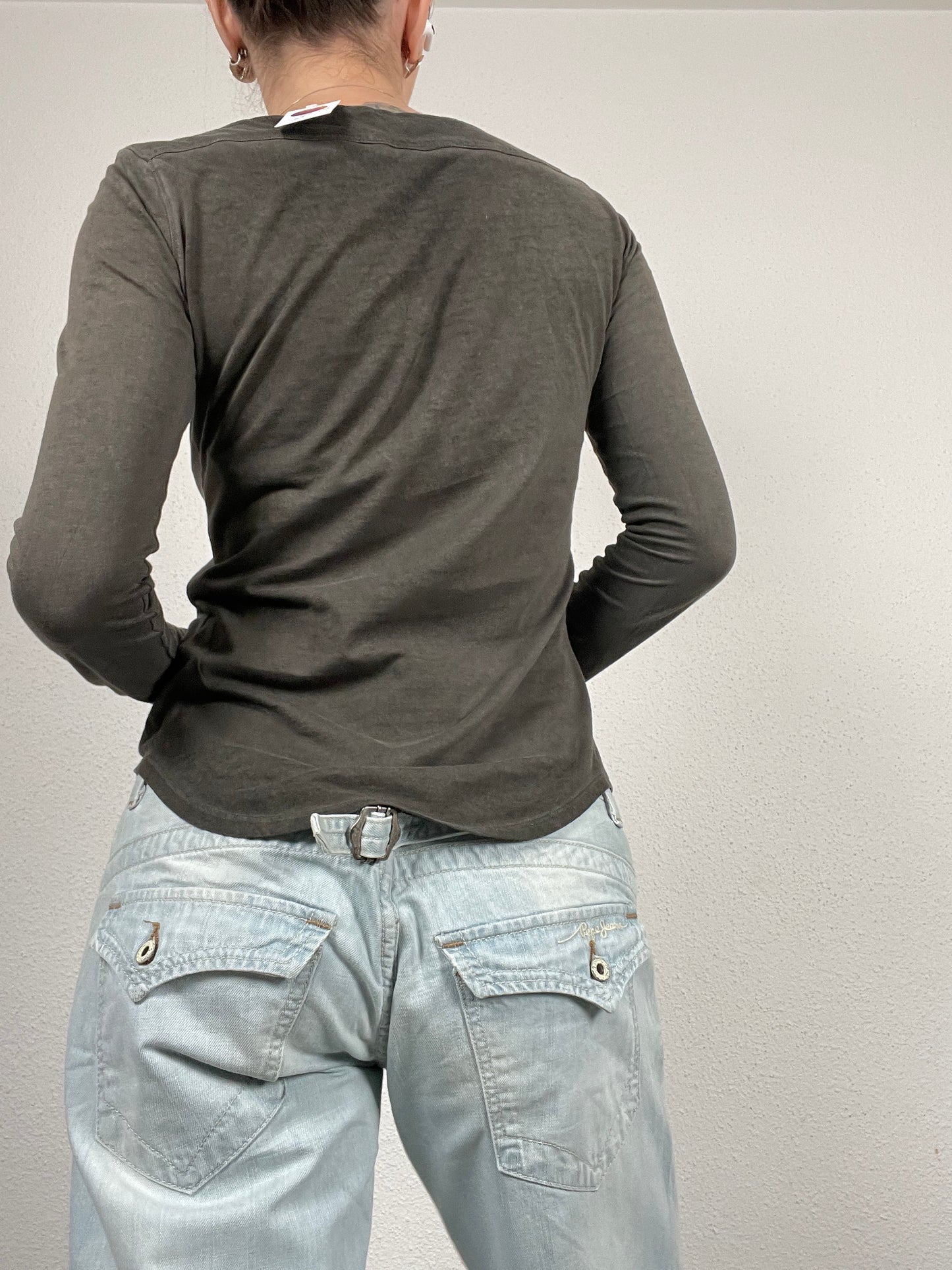 Vintage s.Oliver 100% Silk Midi Dress – Abstract Black & White Print – Size 36