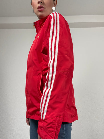 Vintage 2008 red track jacket by Adidas