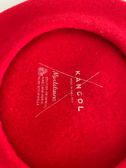 Kangol Modelaine Wool Beret – Vintage Red