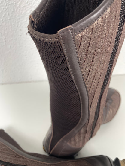 Vintage 2007 Nike Shox Superstar High Lace-Up Boots – Y2K