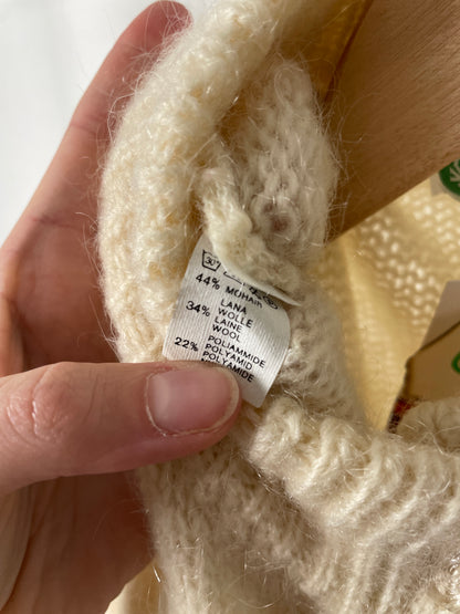 Vintage Benetton Mohair Cardigan Coat – Size M