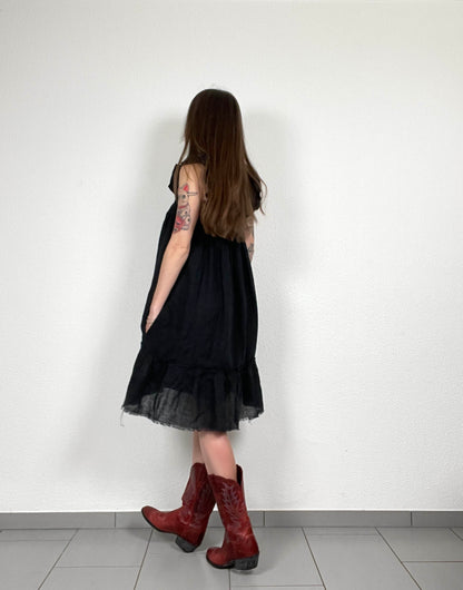 Isabel Marant Etoile Black Linen Dress