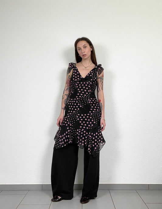 Vintage Polka Dot Dress