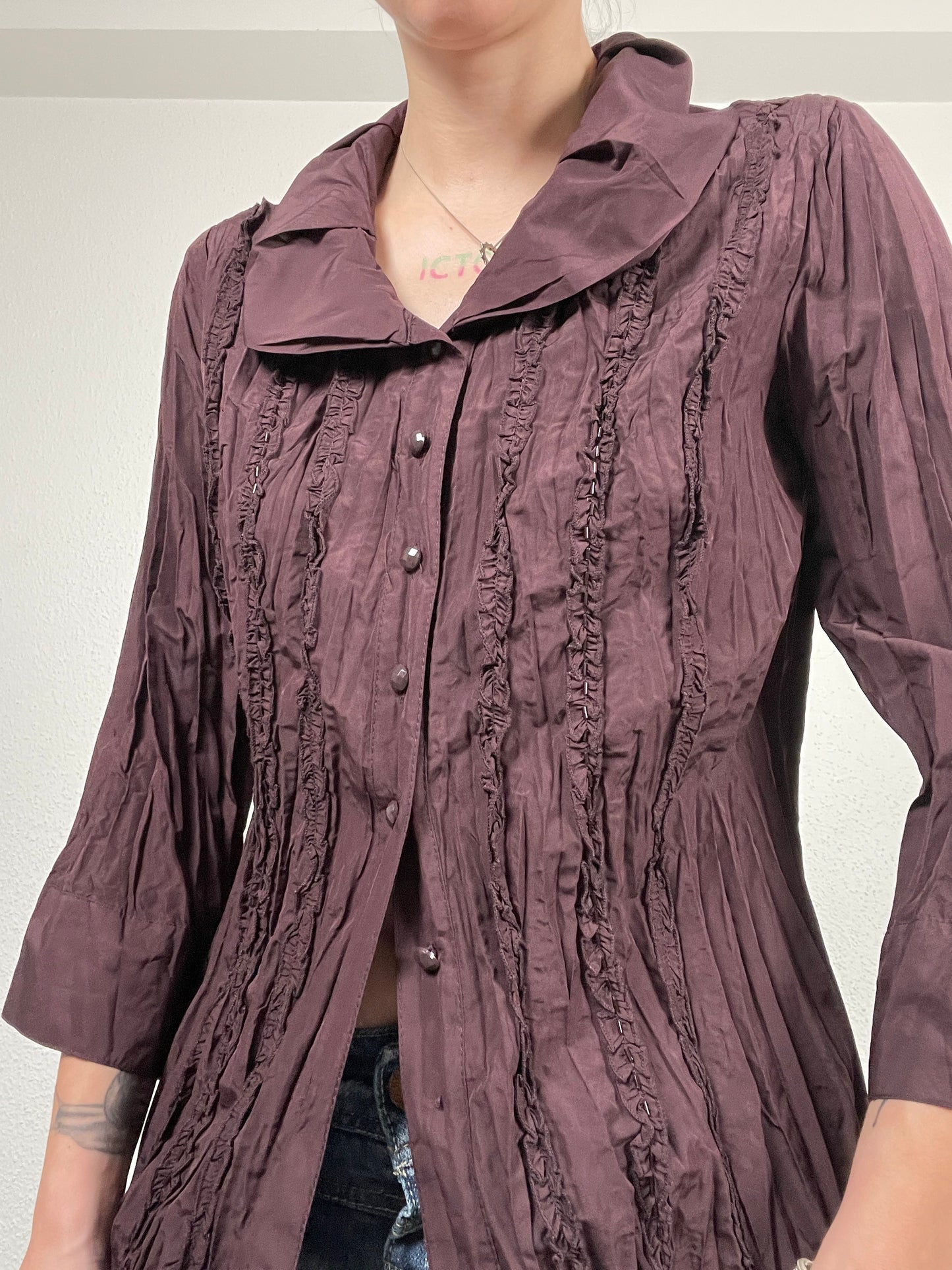 Vintage Kingfield by Charles Vögele blouse.