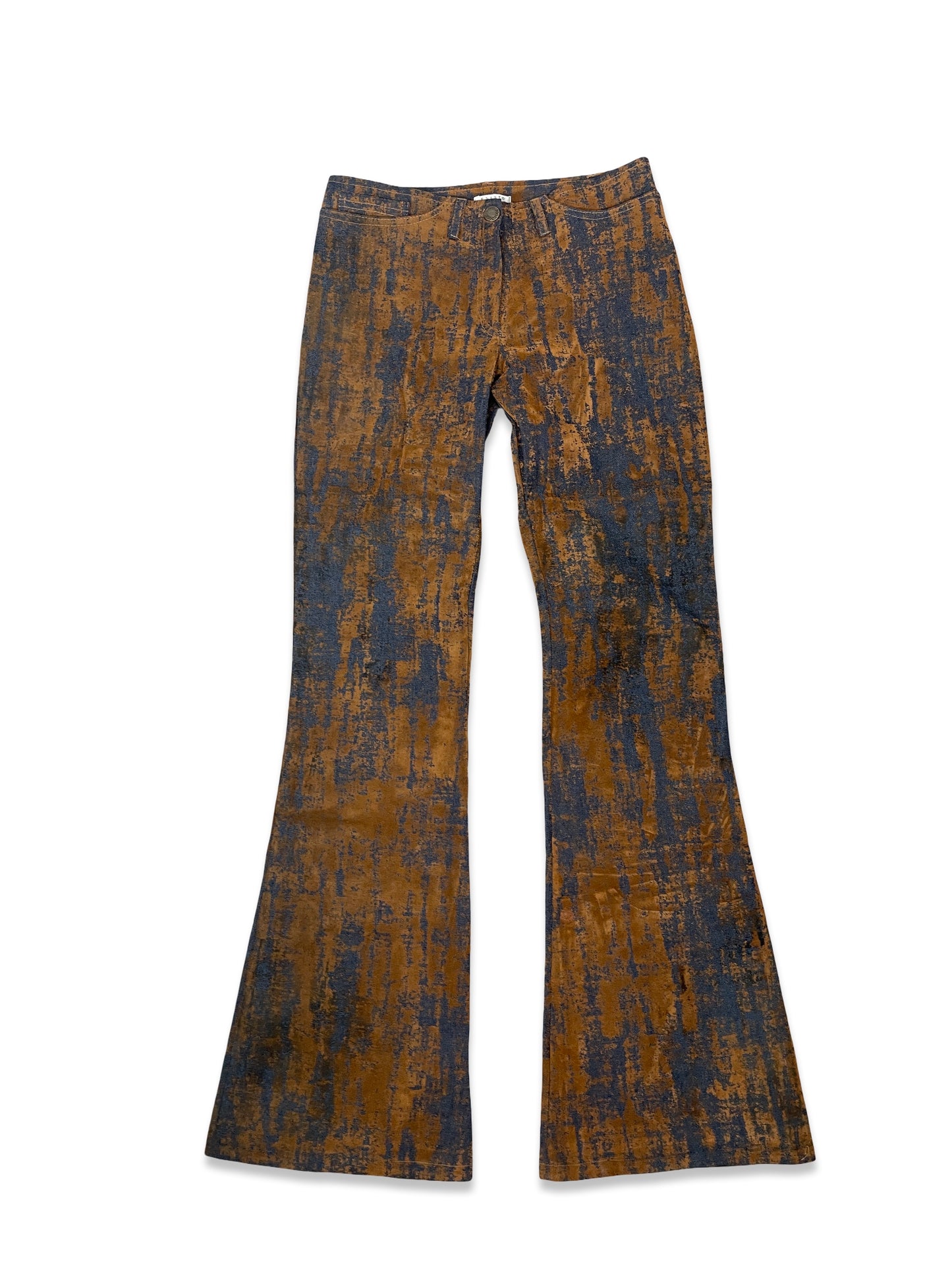 Y2K vintage Esisto Italian flared pants.