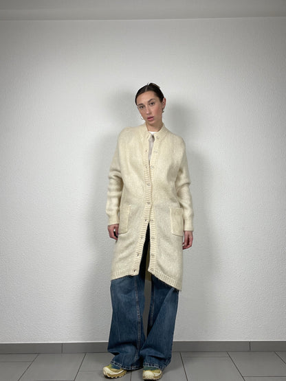 Vintage Benetton Mohair Cardigan Coat – Size M