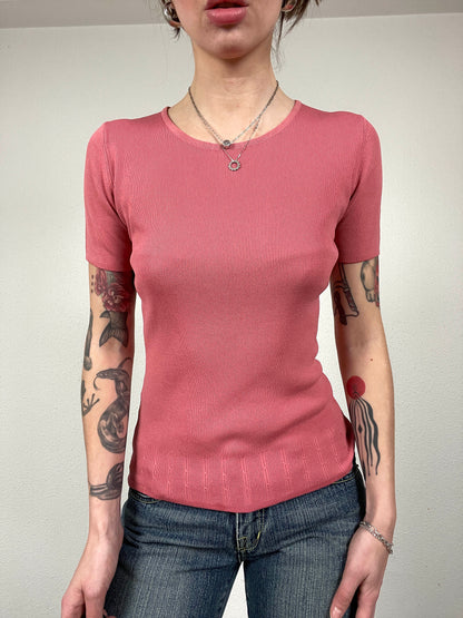 Vintage Versace Jeans Couture Ribbed T-Shirt