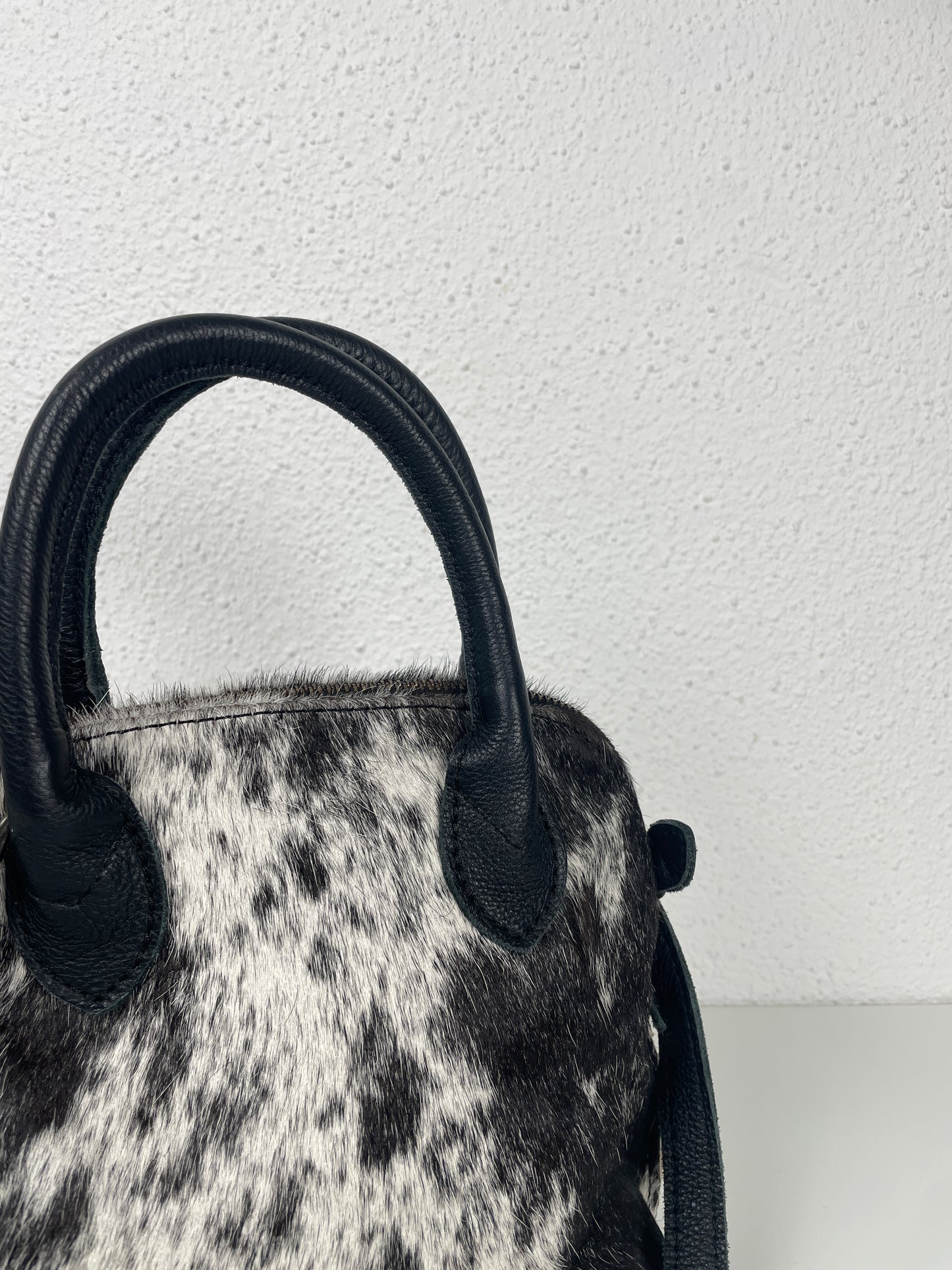 90s–Y2K vintage Italian pony-hair mini bag