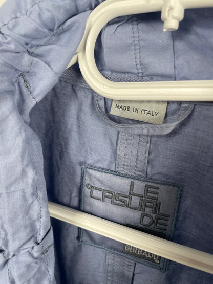 Y2K Marithé + François Girbaud ruffled jacket (Made in Italy, size L)