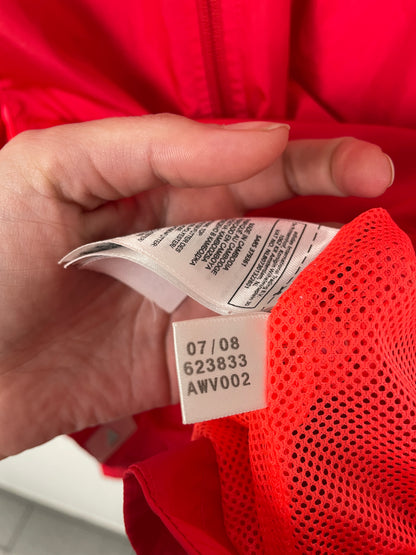 Vintage 2008 red track jacket by Adidas